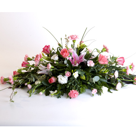 Spray Including Roses, Lily, Sray Carnation & Lisianthus Reference: SYM4